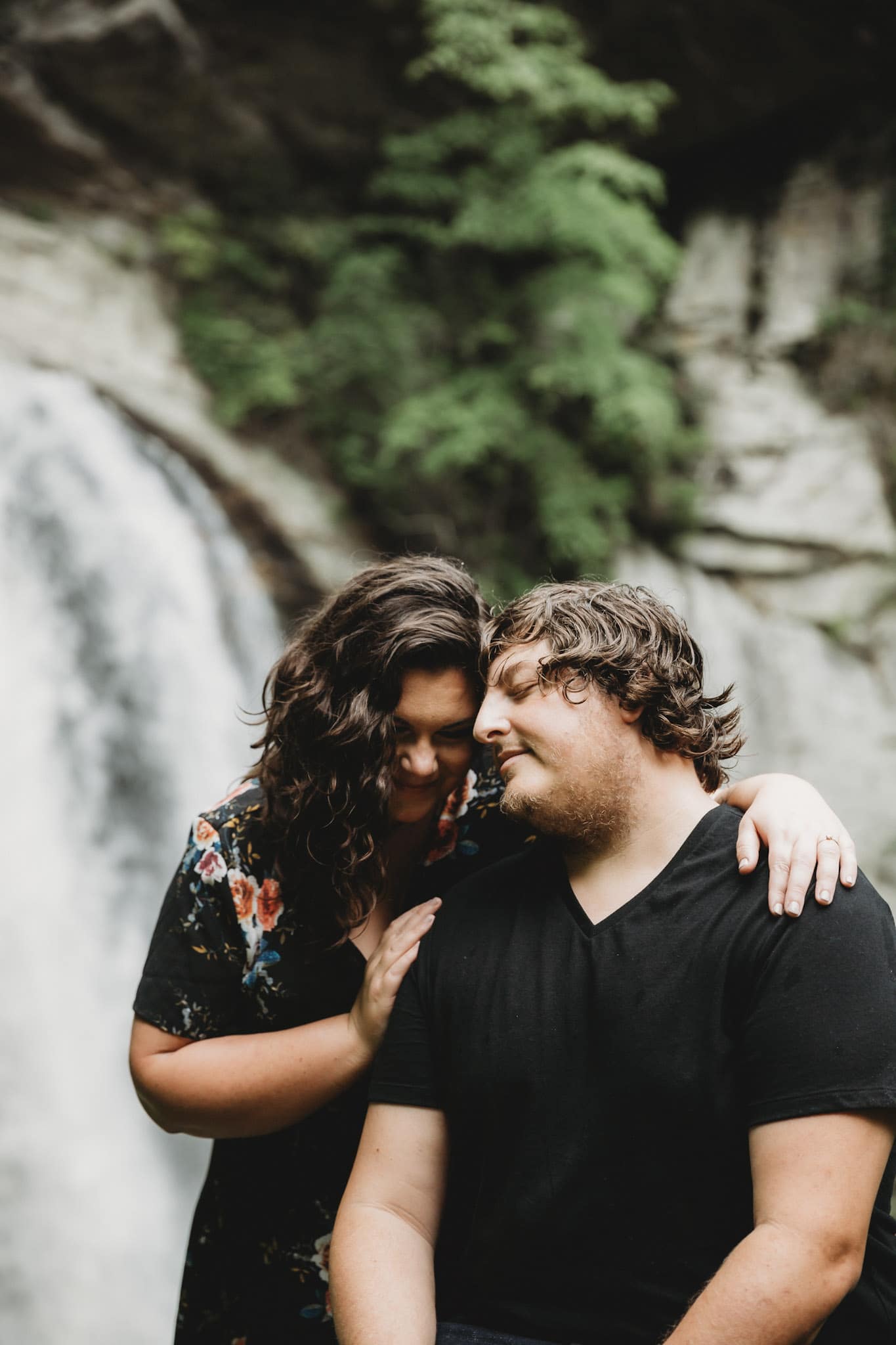 Our Mountain Engagement Photo Shoot In Asheville, NC - Bohemian Embers