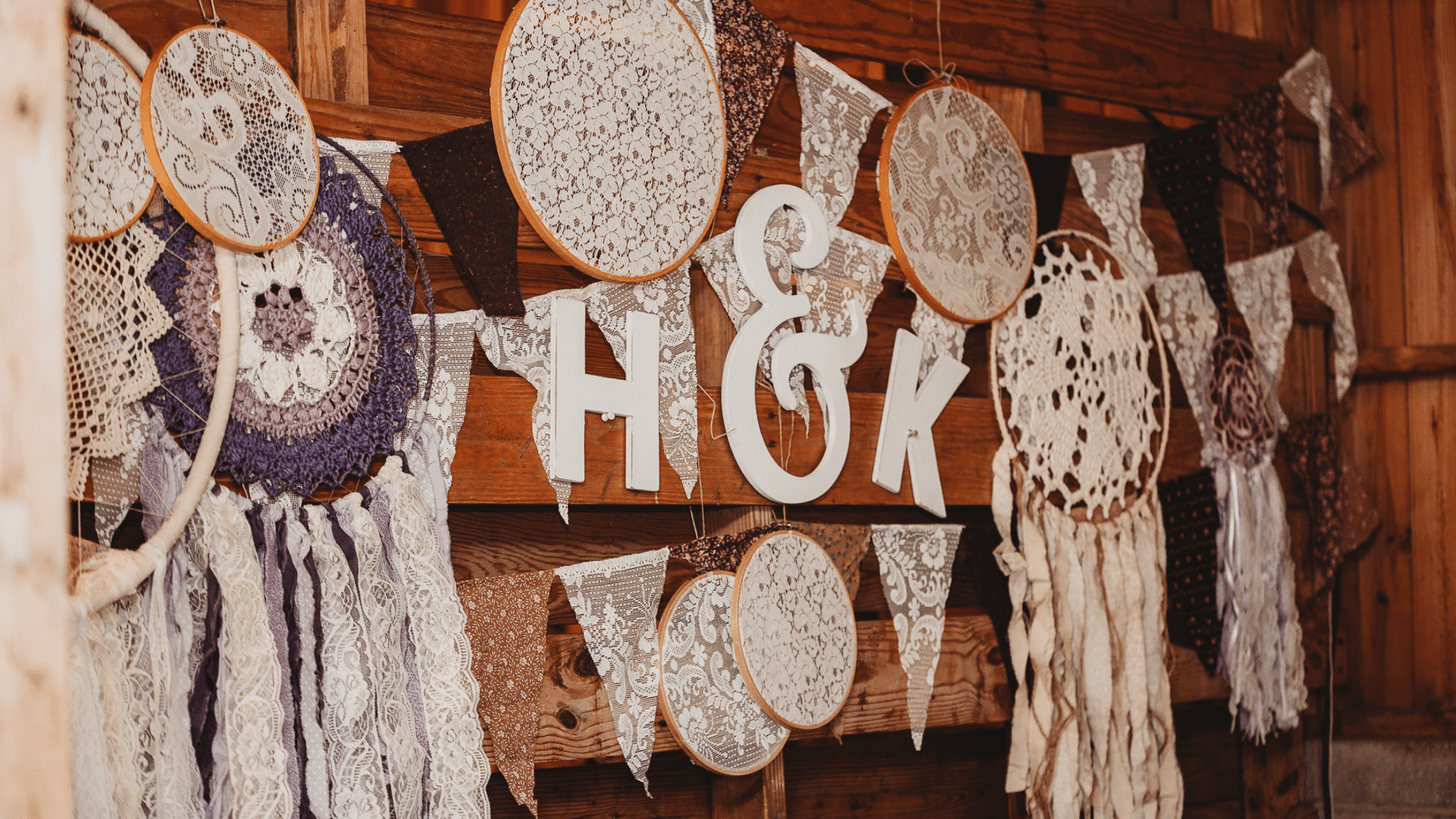 Boho DIY Wedding Photo Booth