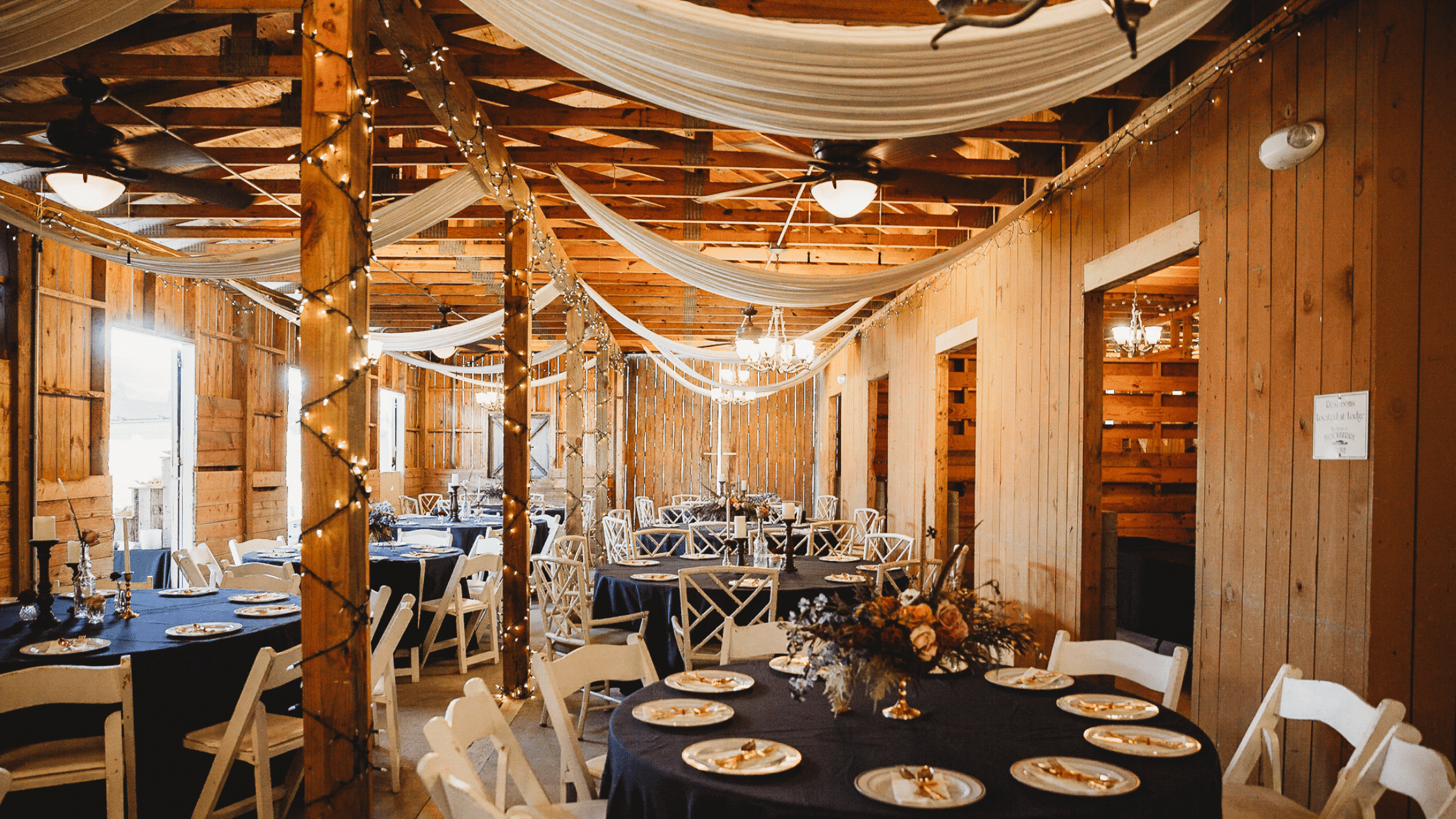 The Fields of Blackberry Cove Inside of Barn