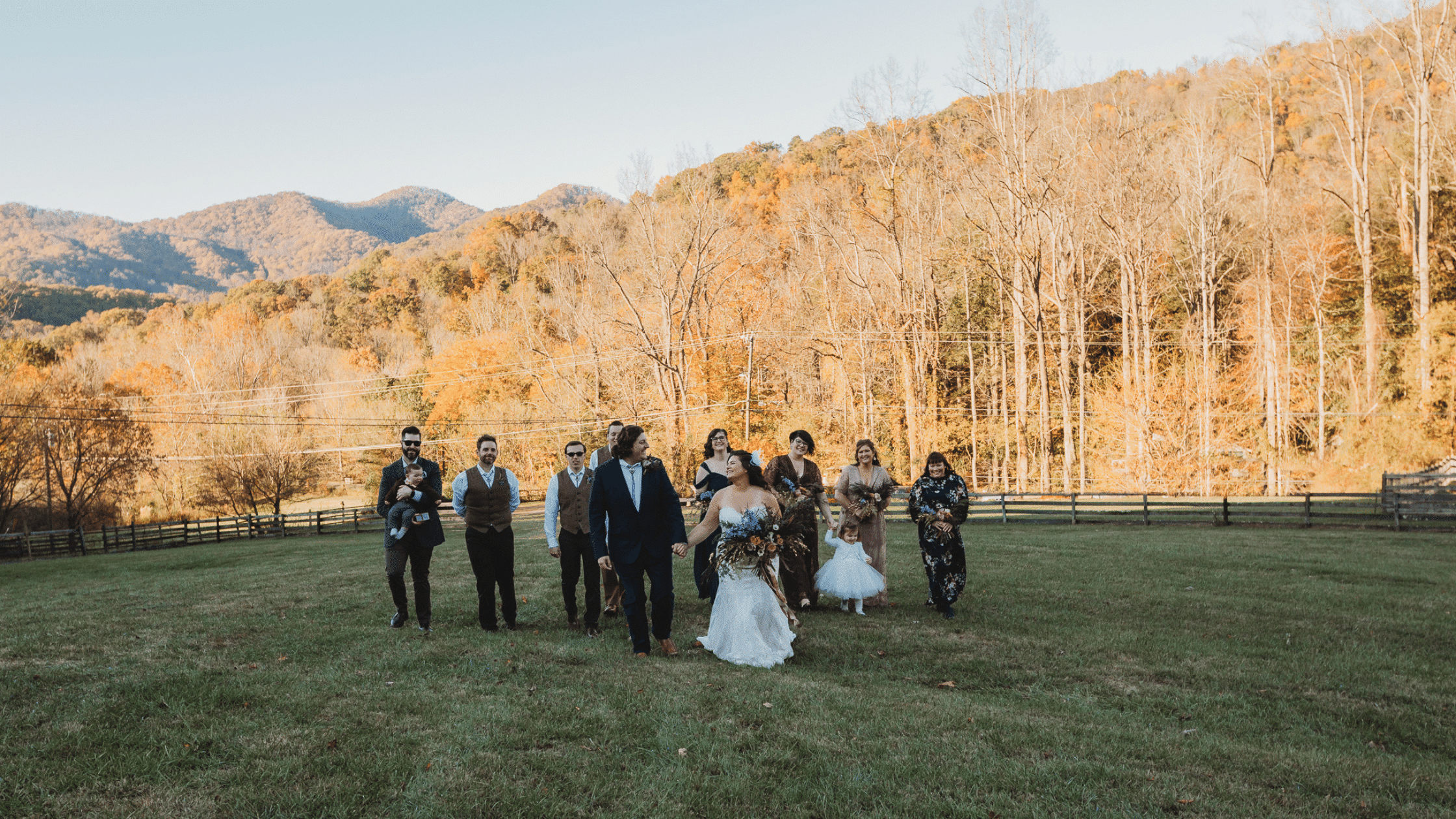 The Fields of Blackberry Cove Wedding Party