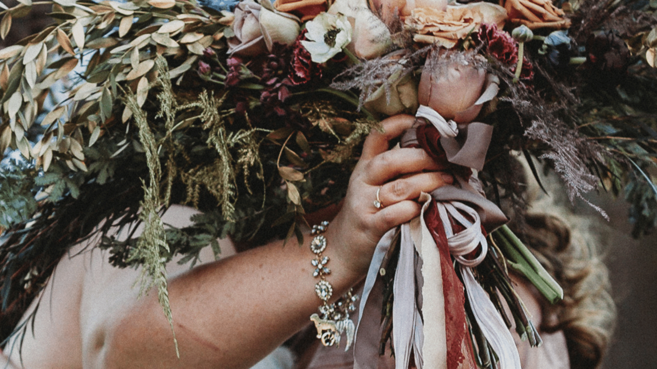 DIY Wedding Bracelet to honor dog