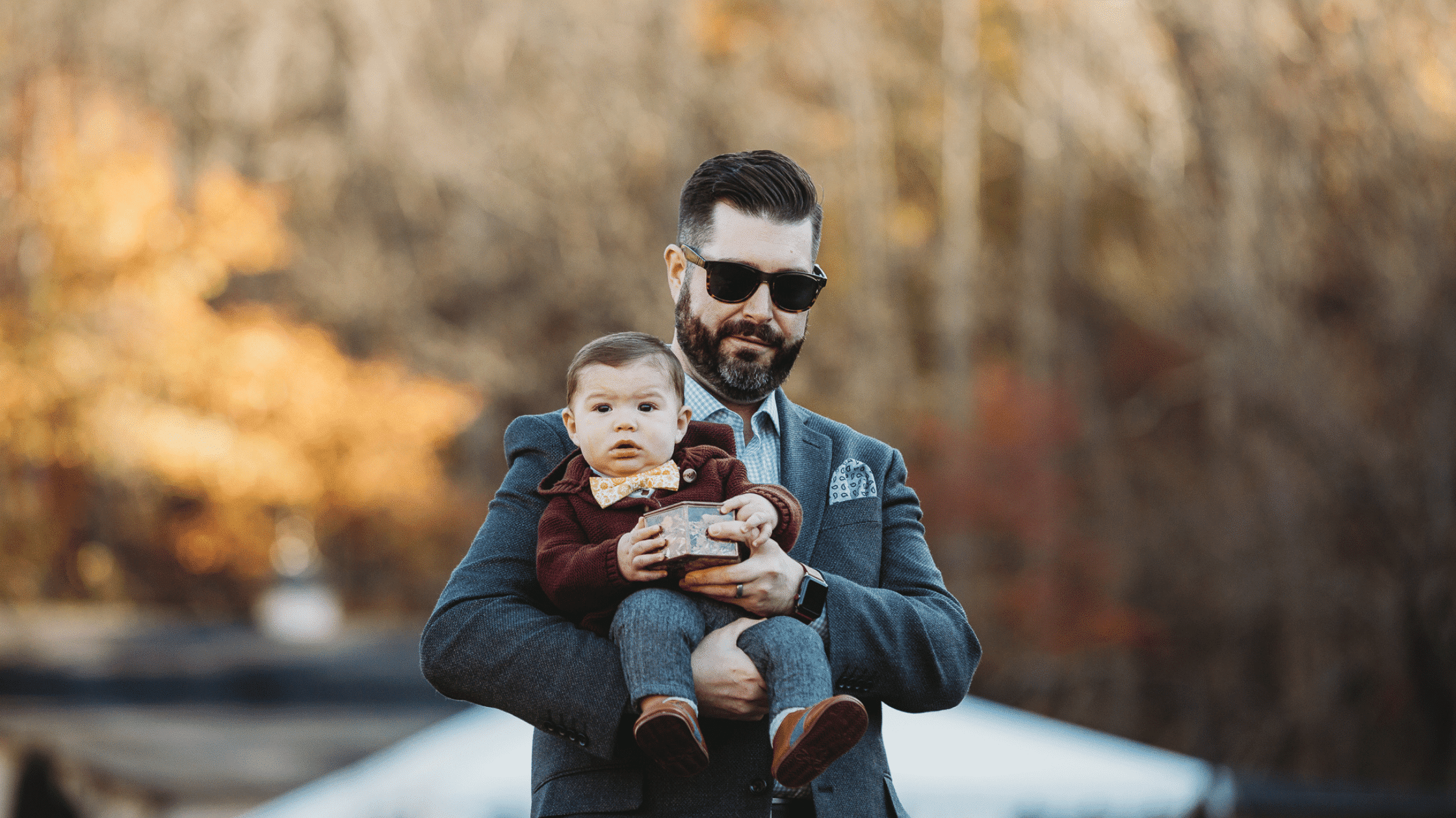 Boho Glam Wedding Ring Bearer