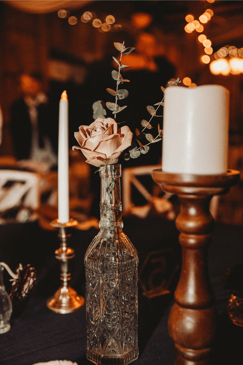 The Fields of Blackberry Cove table setting